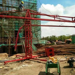 【建筑機(jī)械混凝土布料桿15米高壓布料機(jī)三回轉(zhuǎn)360度更靈活】-